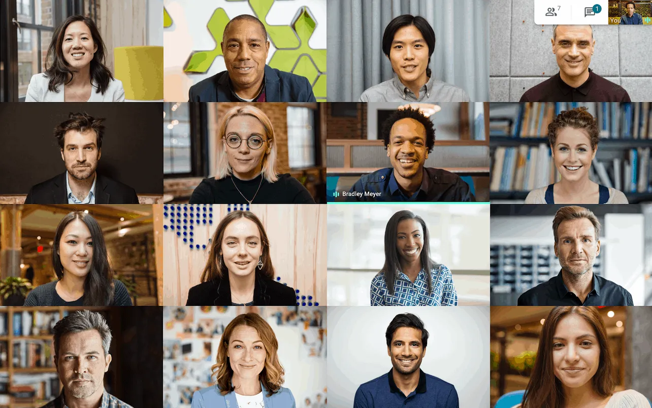 Google Meet Max Participants on Free and Paid GSuite Plans