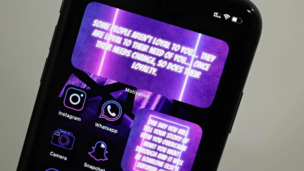 How to Add a Motivation Widget in iOS 14 on your iPhone