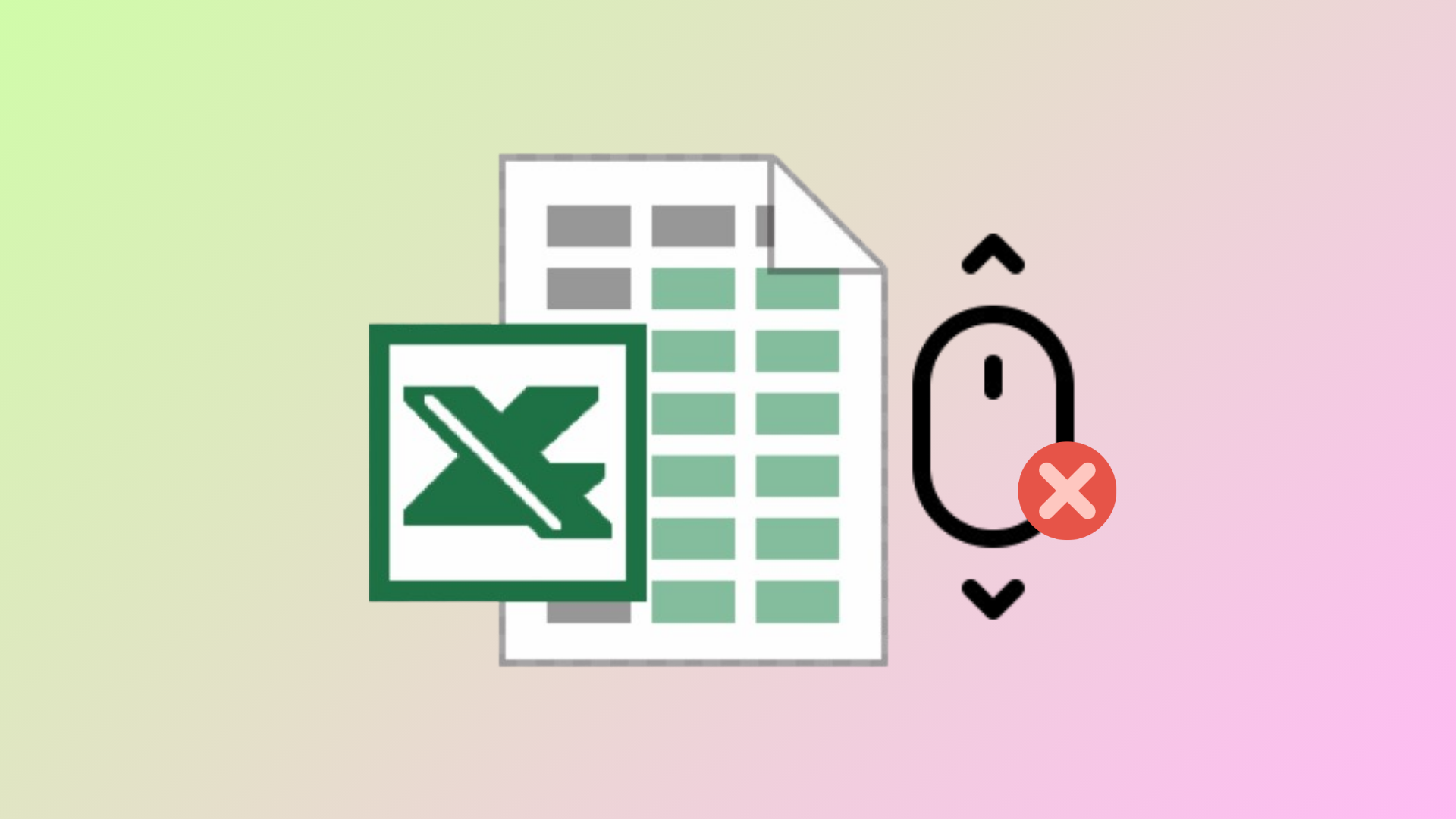 How to Fix Scroll Wheel Not Working in Excel