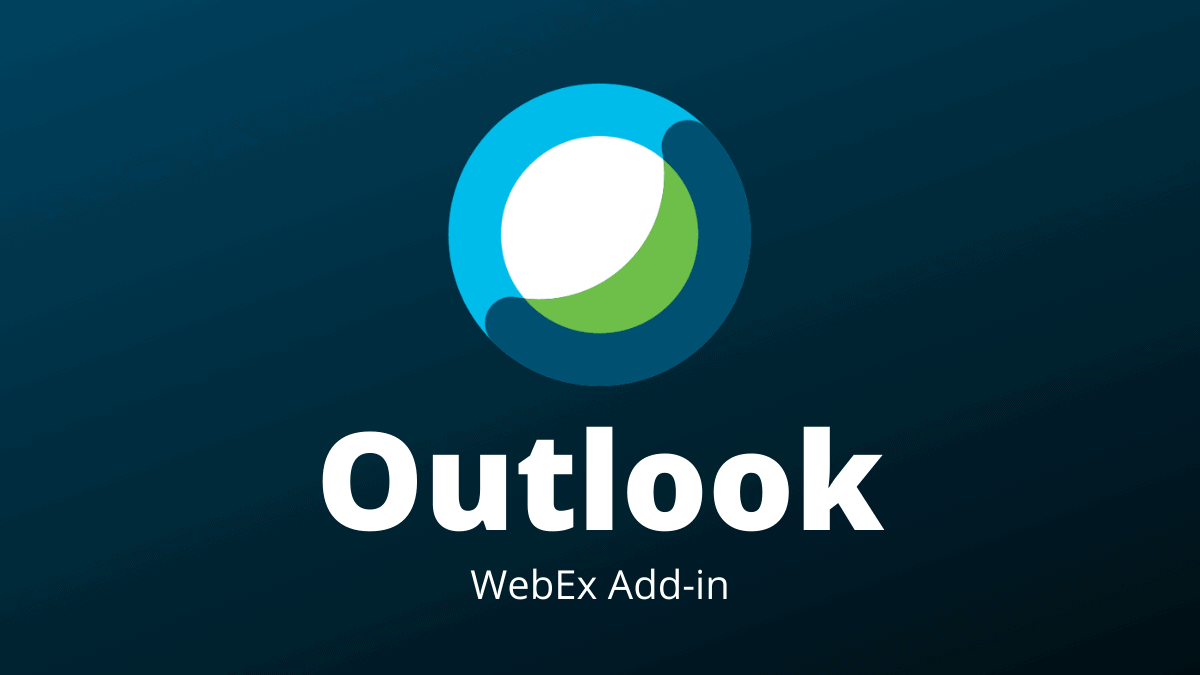 how-to-add-webex-in-outlook