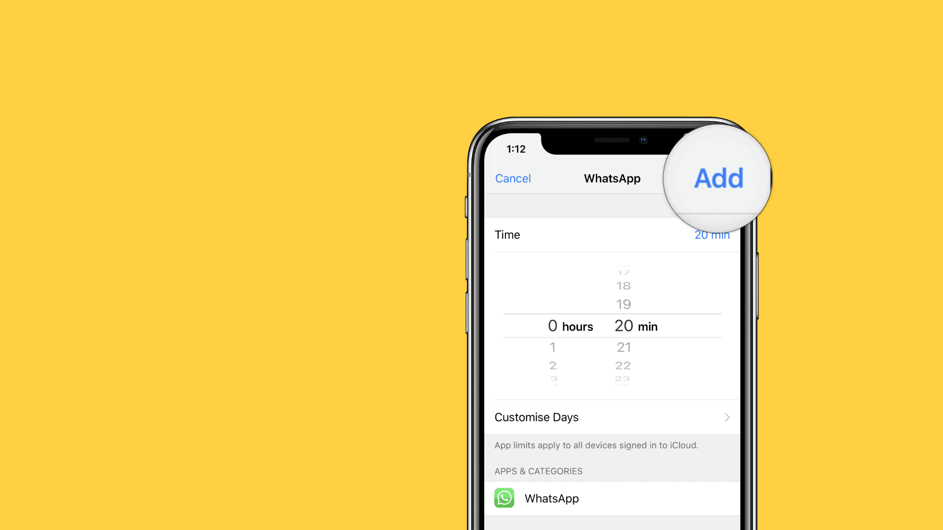 How to Set Time Limit for a specific App on iPhone [iOS 12]