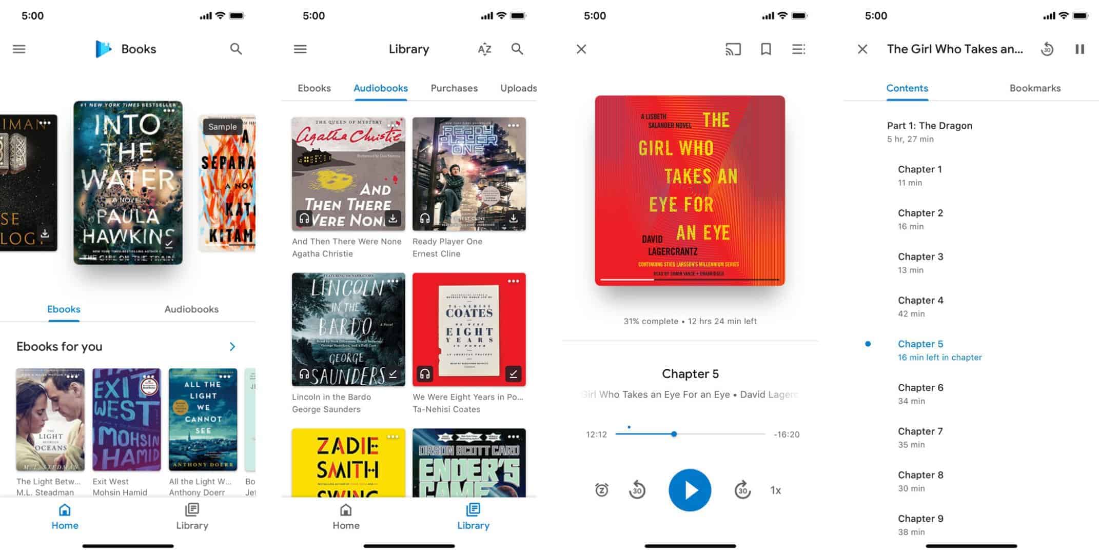 Google Play Books iOS app gets a brand new look