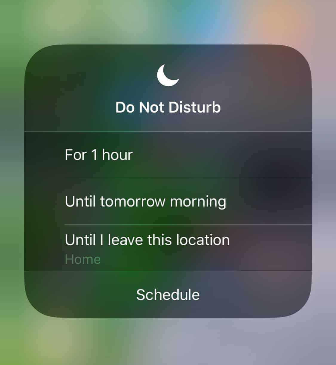 Whats new in "Do Not Disturb" on iOS 12