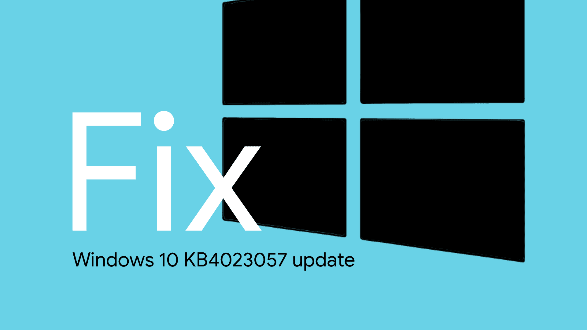 Windows 10 KB4023057 update installation fails? Stuck at 90%? Here's a fix