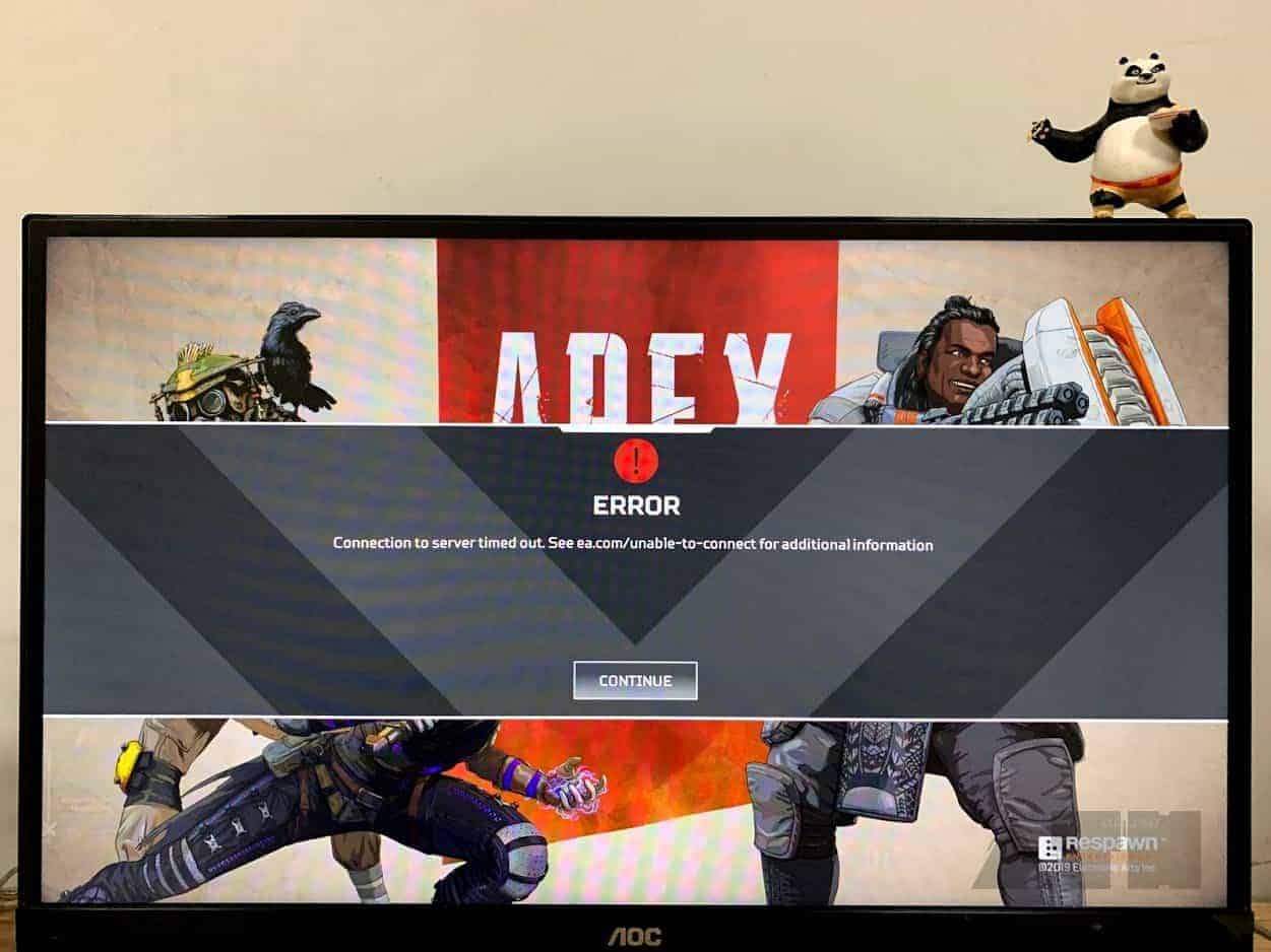 How to fix Apex Legends "Connection to server timed out" issue