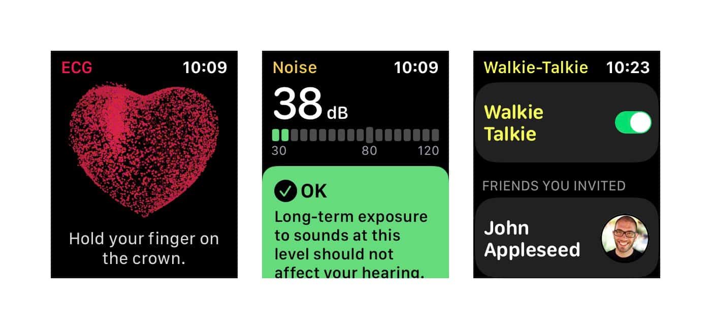 ECG and Noise Apple Watch apps now available on the App Store