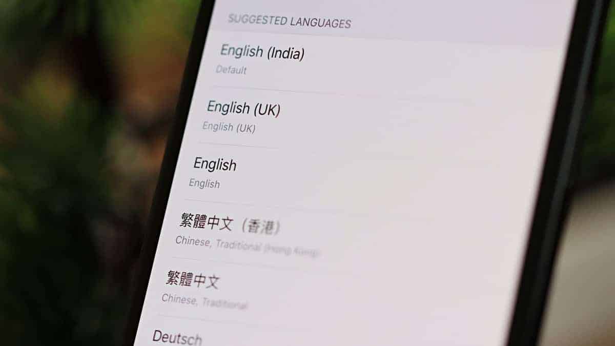 How to Change Language for an App on iPhone