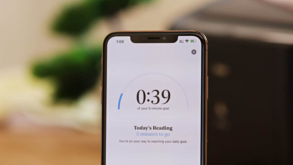 How to set a Daily Reading Goal in Apple Books app on iPhone and iPad
