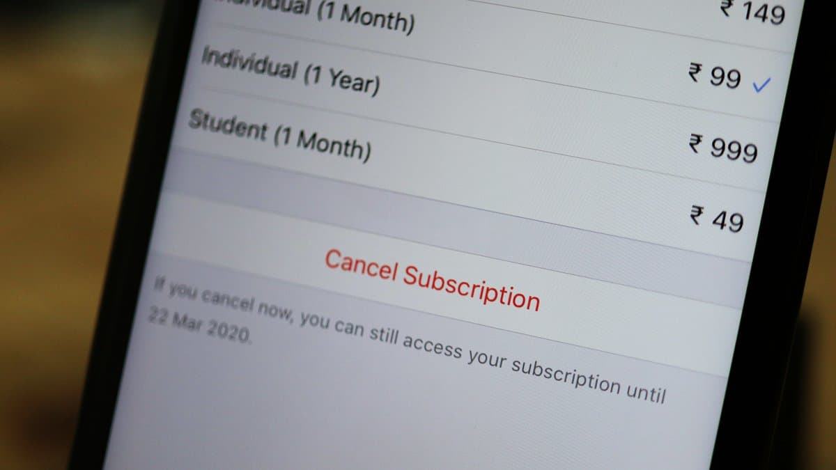 How to Cancel a Subscription on iPhone
