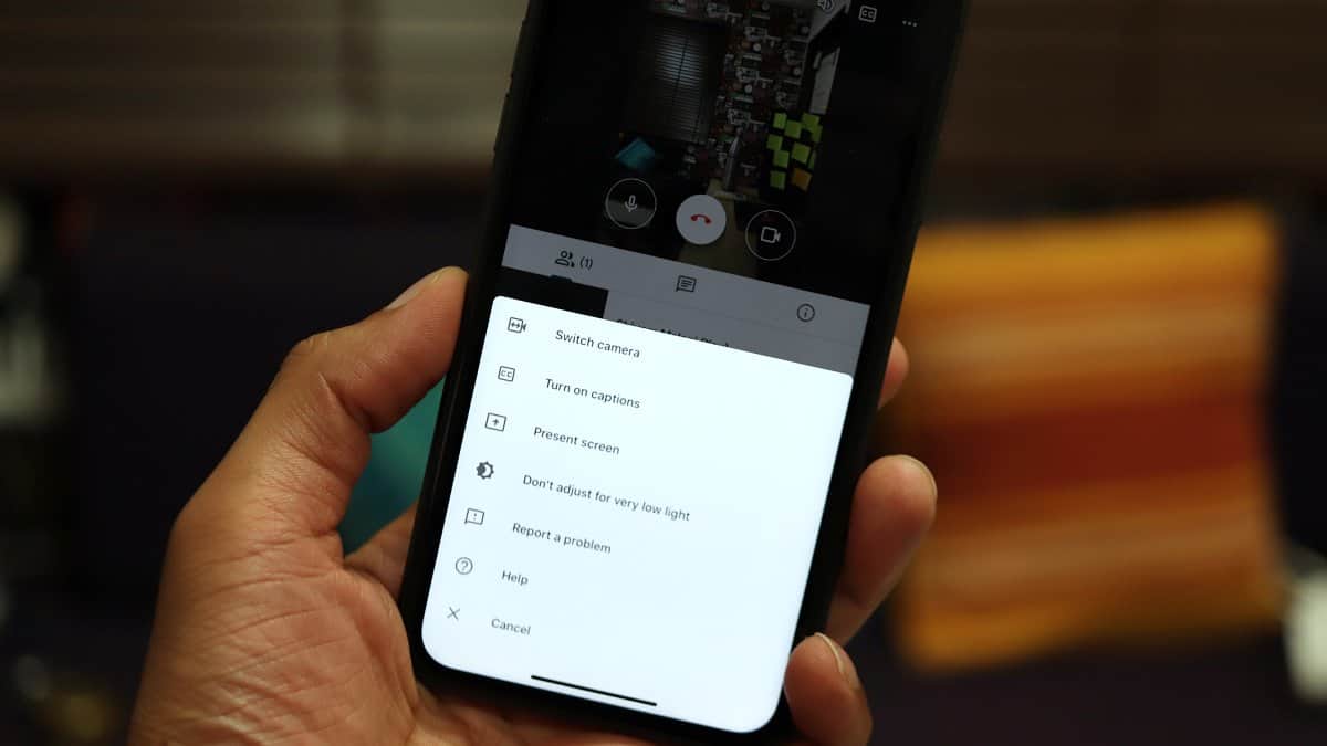How to Enable or Disable Low Light Mode in Google Meet