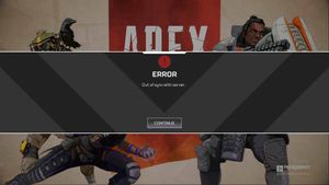 FIX: Apex Legends "Out of sync with server" error