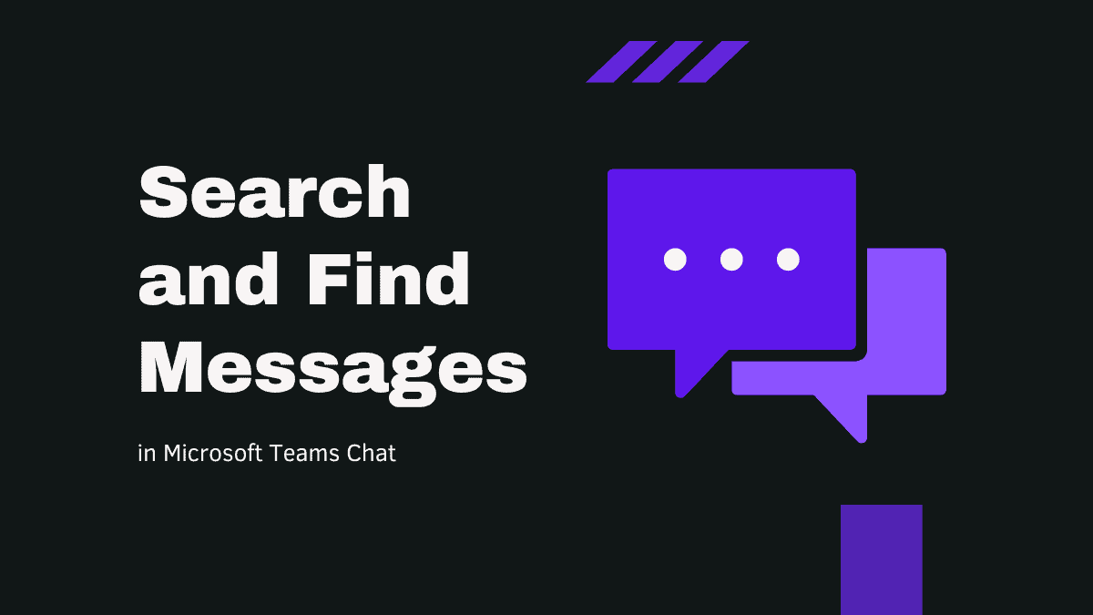 How to Search and Find Old Messages in Chat on Microsoft Teams