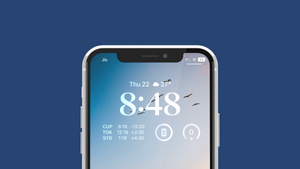 How to Change City in Clock Widget on iPhone Lock Screen