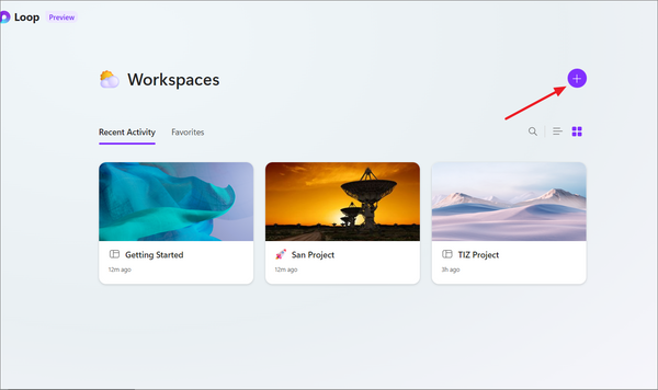 How to Create a Workspace in Microsoft Loop