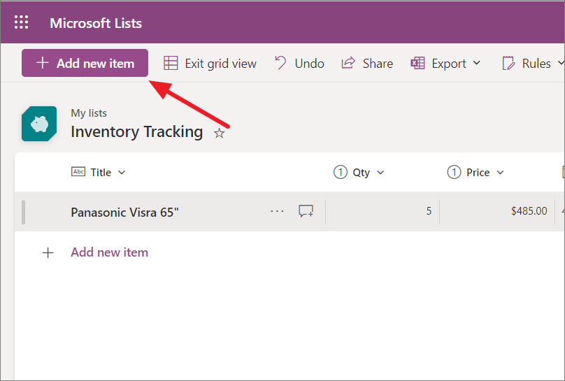 How to Use Microsoft Lists