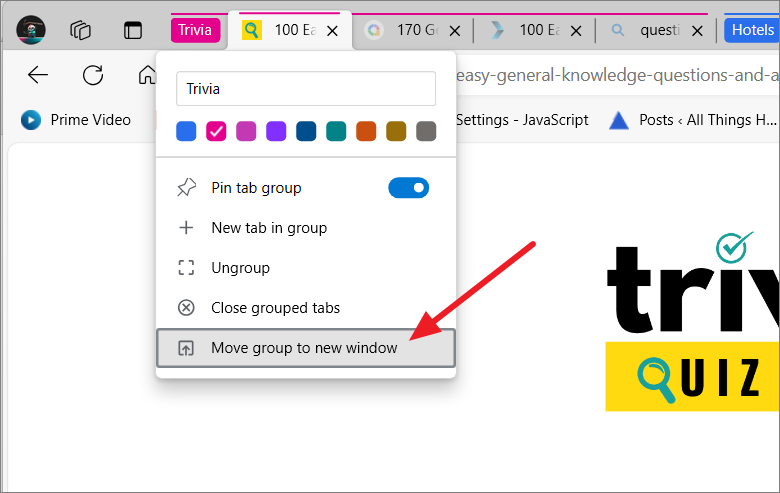How to Automatically Group Similar Tabs in Microsoft Edge