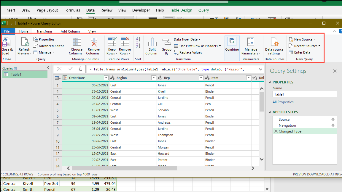 How To Use Power Query In Excel