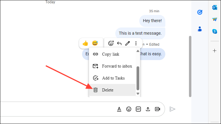 How to Edit or Delete a Message in Google Chat