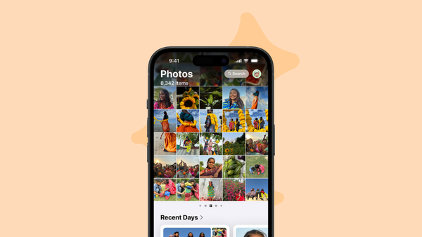 How to select multiple photos in the new Photos app in iOS 18