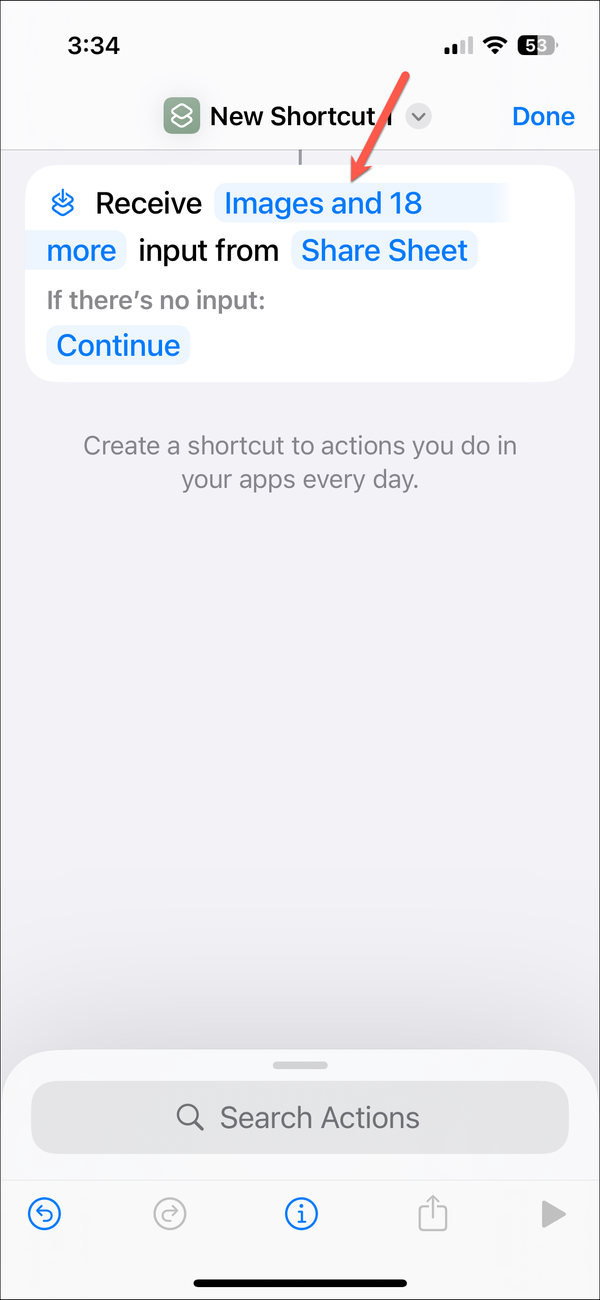 How to overlay images on iPhone with Shortcuts