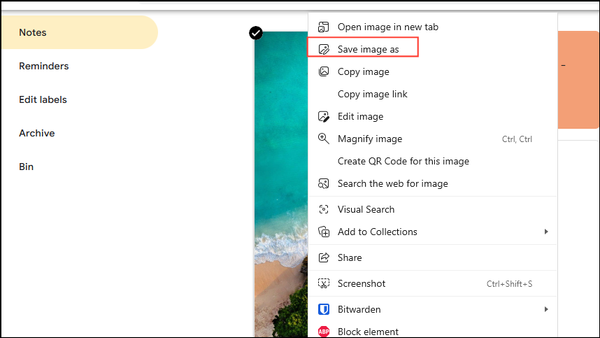 How to download an image from a Google Docs document