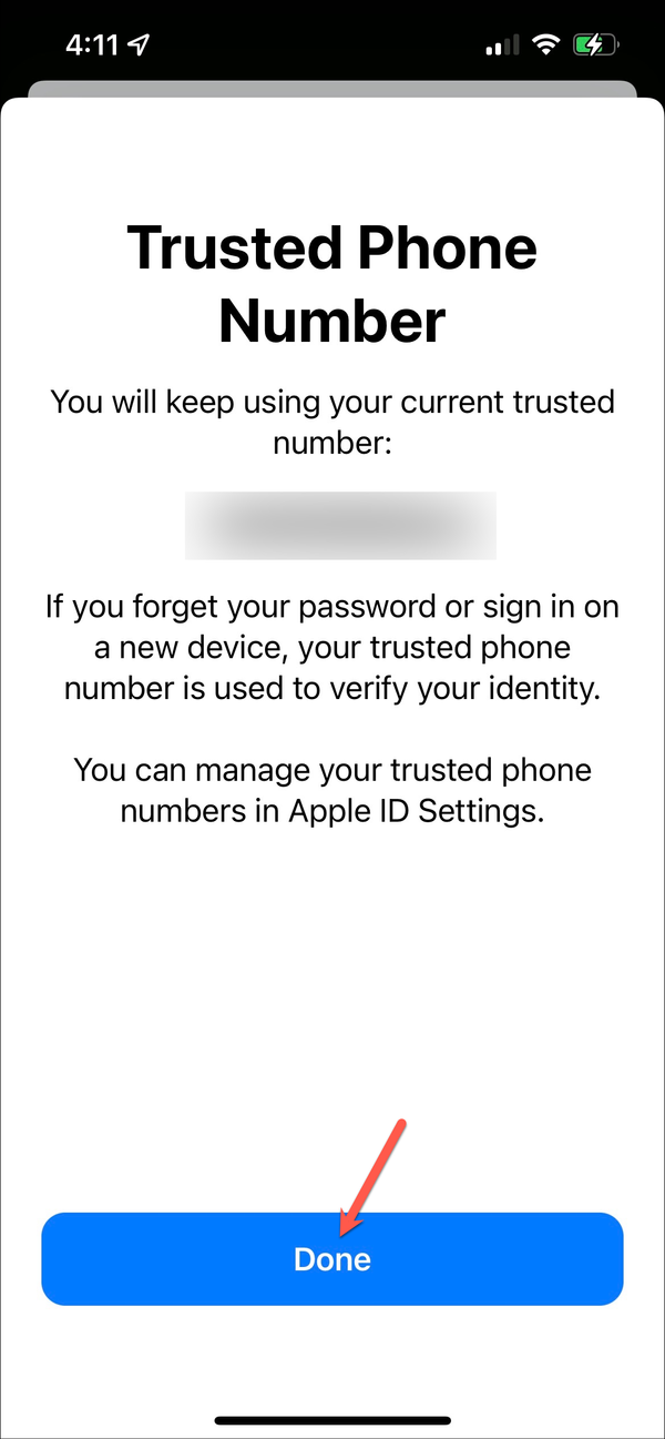 review apple.id phone number