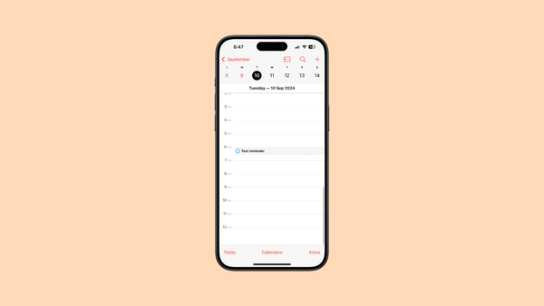 How to add Reminders to your Calendar app on iPhone with iOS 18