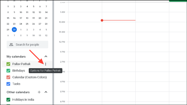 How to customize Google Calendar with custom colors