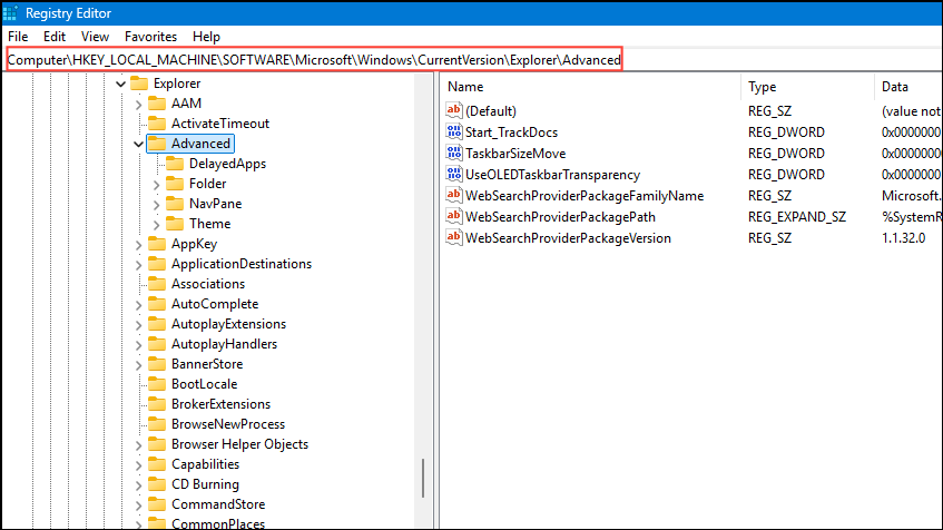 How to make taskbar transparent in Windows 11