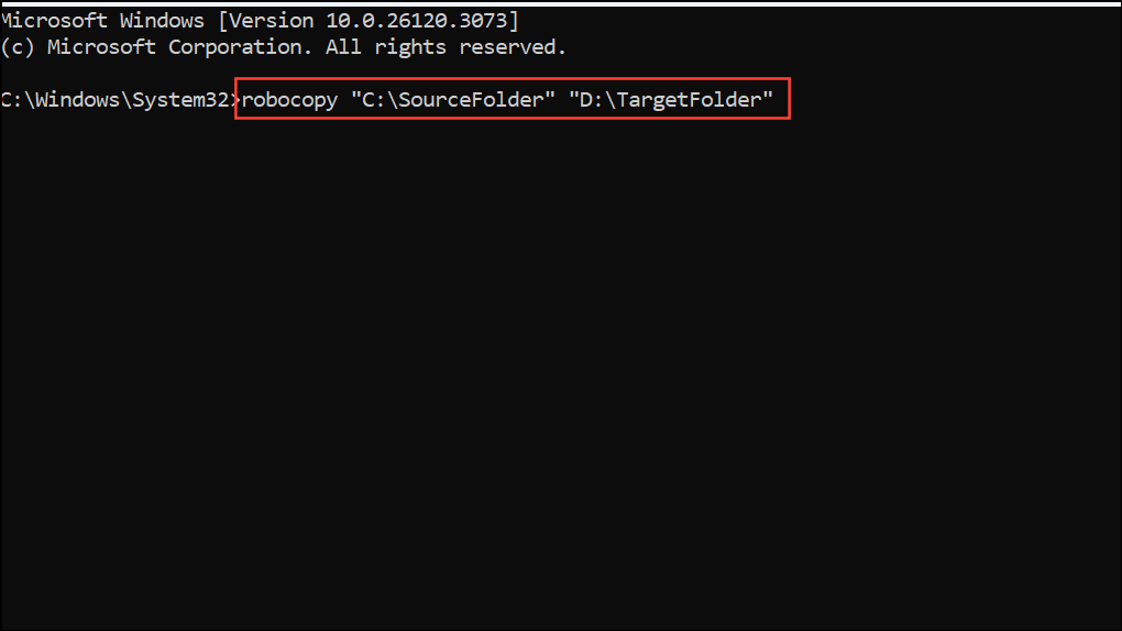 How to use Robocopy to back up all your data in Windows 10: Commands and examples visual data 5