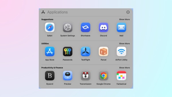 How To Use The New Applications Feature in macOS 26 Beta