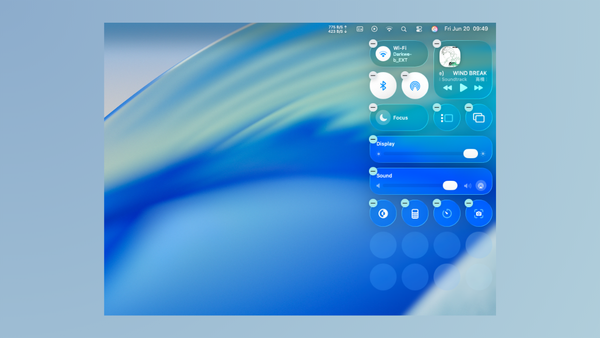 Improve Readability by Adjusting Transparency on macOS 26 Tahoe