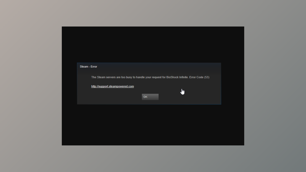 How to Fix Steam Error Code 53