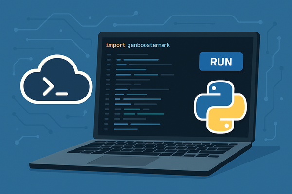 Run genboostermark Python Script Online