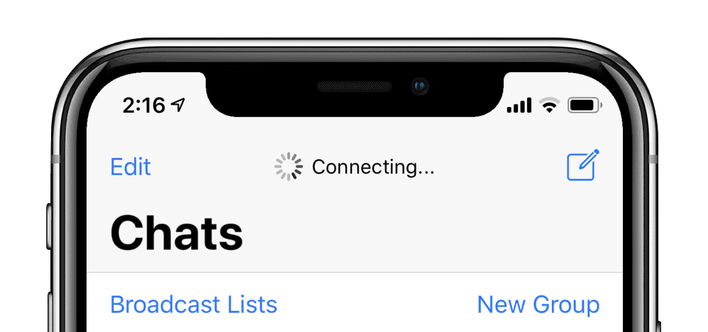 FIX: WhatsApp stuck on "Connecting..." on iPhone