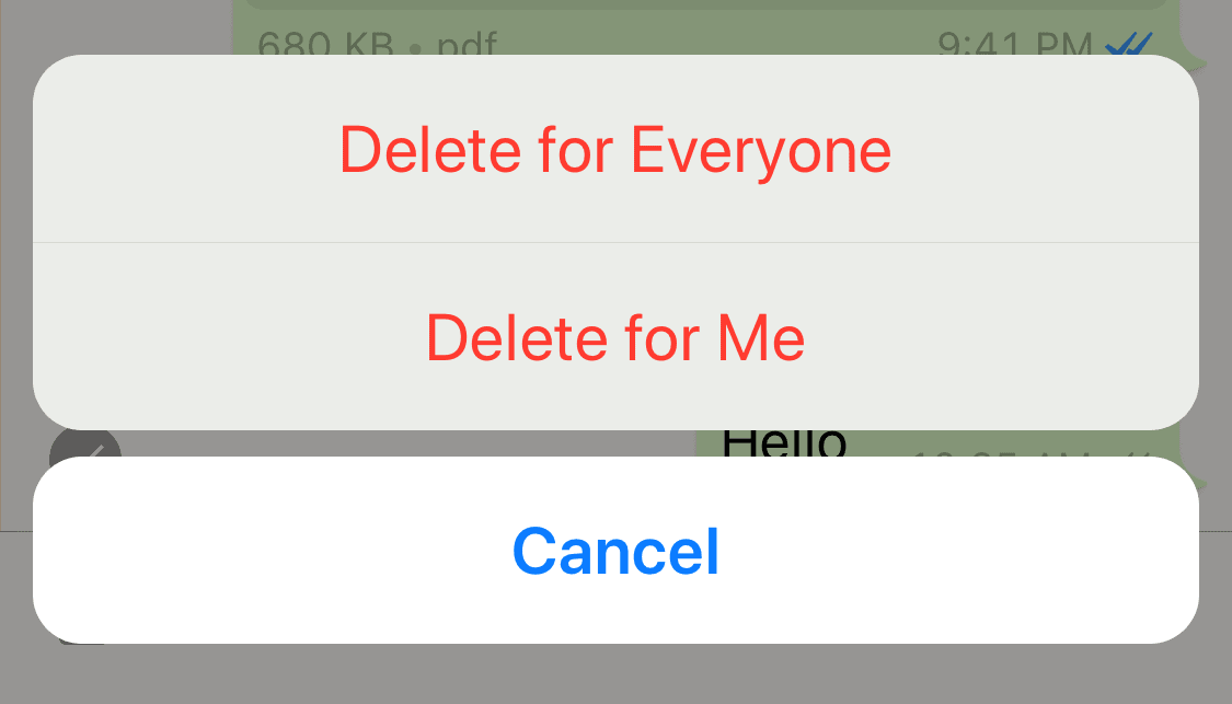 WhatsApp officially extends "Delete for Everyone" time to 1 hour