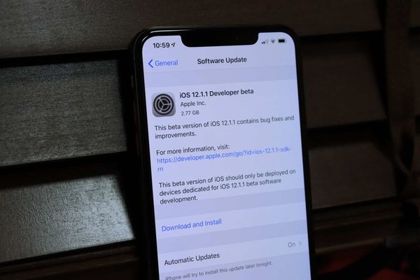 Download iOS 12.1.1 IPSW Firmware for iPhone XS, XR, X, and others