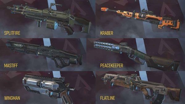 Best Guns in Apex Legends: Peacekeeper, Flatline, Splitfire, Wingman and Triple Take