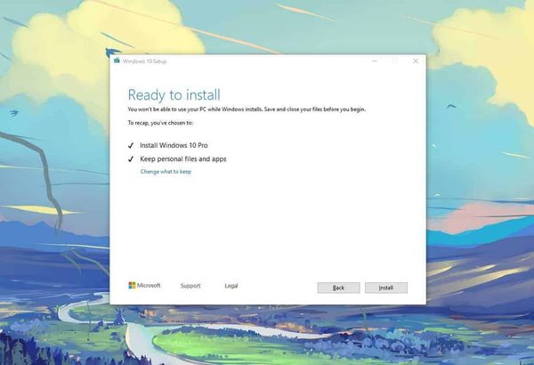 How to Download and Install Windows 10 version 1903 from ISO file