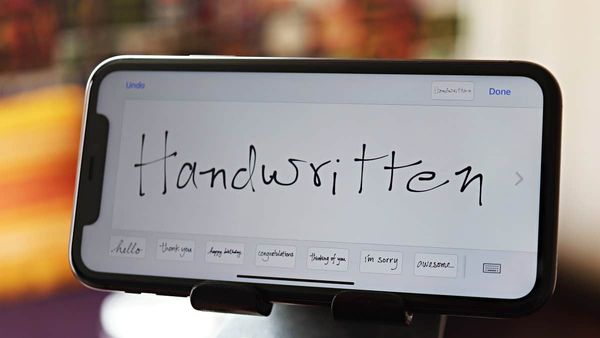 How to Send a Handwritten Message on iPhone