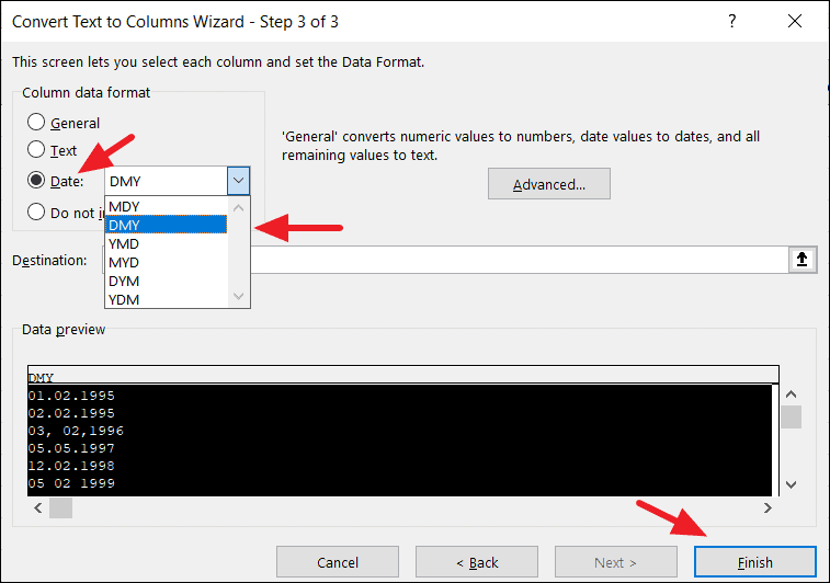 How to Convert Text to Date in Excel