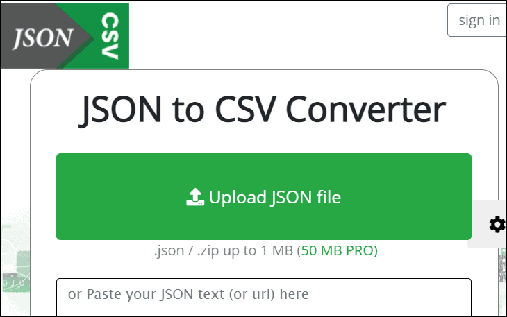 How to Convert Json to Excel