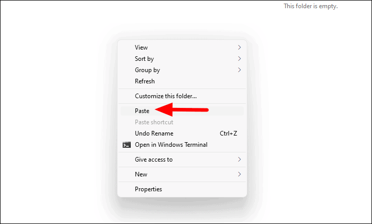 How to Cut, Copy and Paste Files in Windows 11