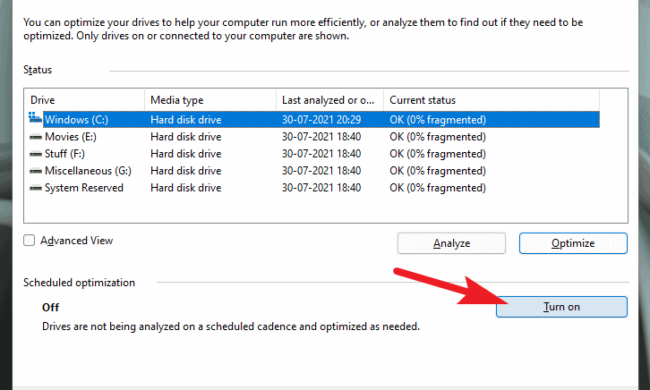 How To Defrag A Windows 11 PC