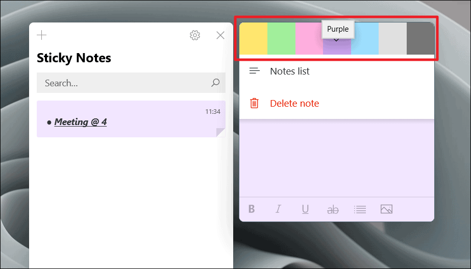 How to Create and Use Sticky Notes in Windows 11