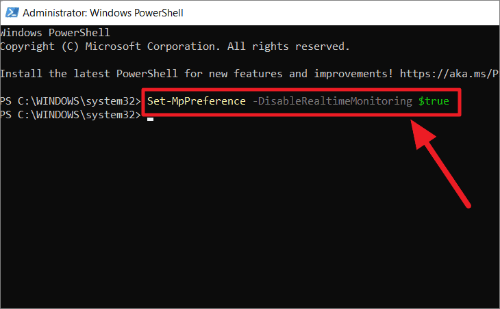 Microsoft отключение.