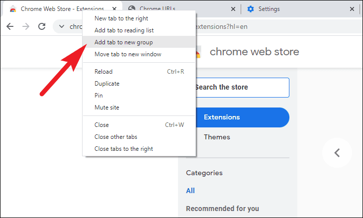 How To Save Tab Groups In Chrome