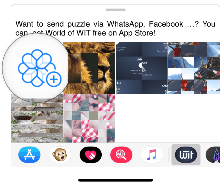 How to Send Picture Puzzles in iMessage on iPhone