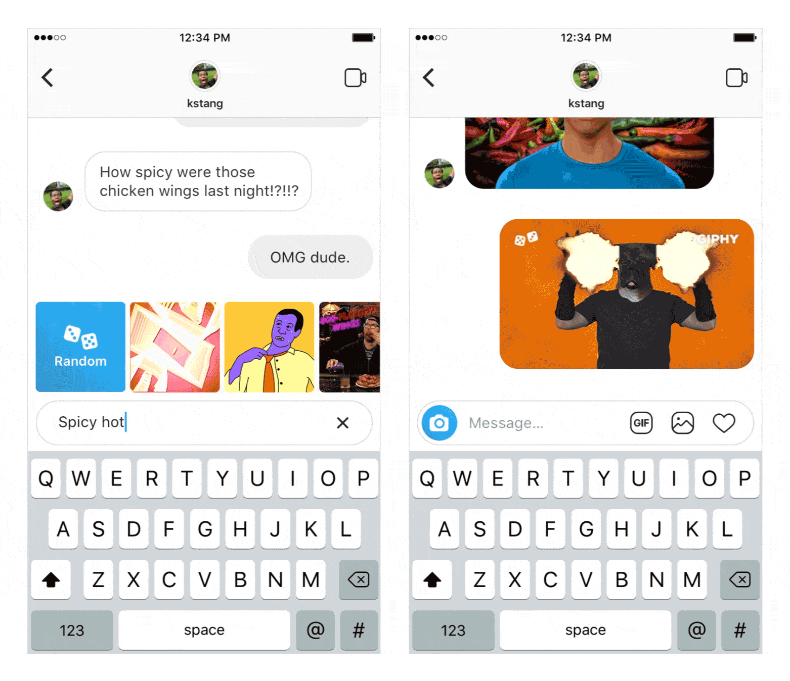 How to Send a GIF in Instagram DM