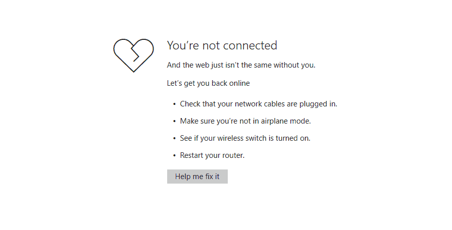 FIX: Microsoft Store apps (Edge, Mail, etc.) can't connect to network ...